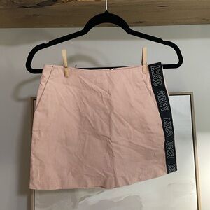 NWT Obey Pink Mini Skirt